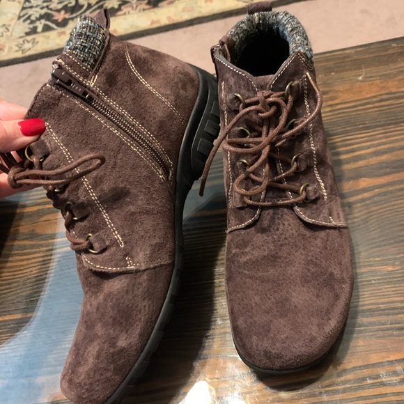 Propet Shoes - Sz 8 Comfort Propét leather boot shoe